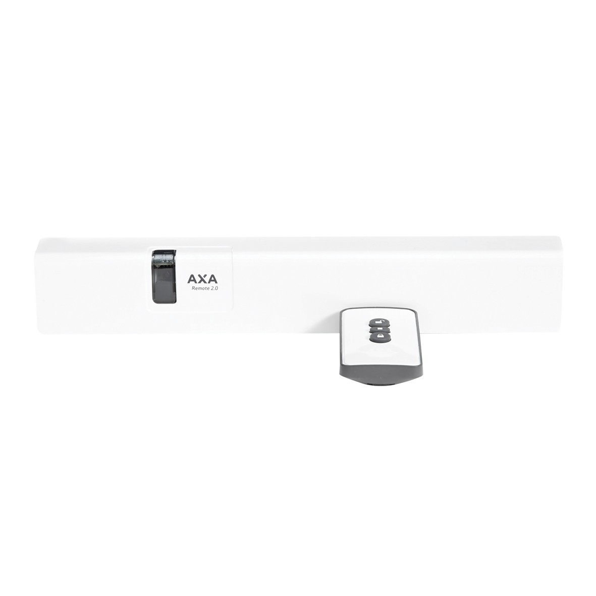 AXA Remote 2.0 Fensteröffner mit Fernbedienung Klappflügelfenster nach Außen öffnend grau weiß alu-line Weiß, Schlossbremse, Druckzangen, Mietschloss, Schließsystem, AxA Remote 2.0