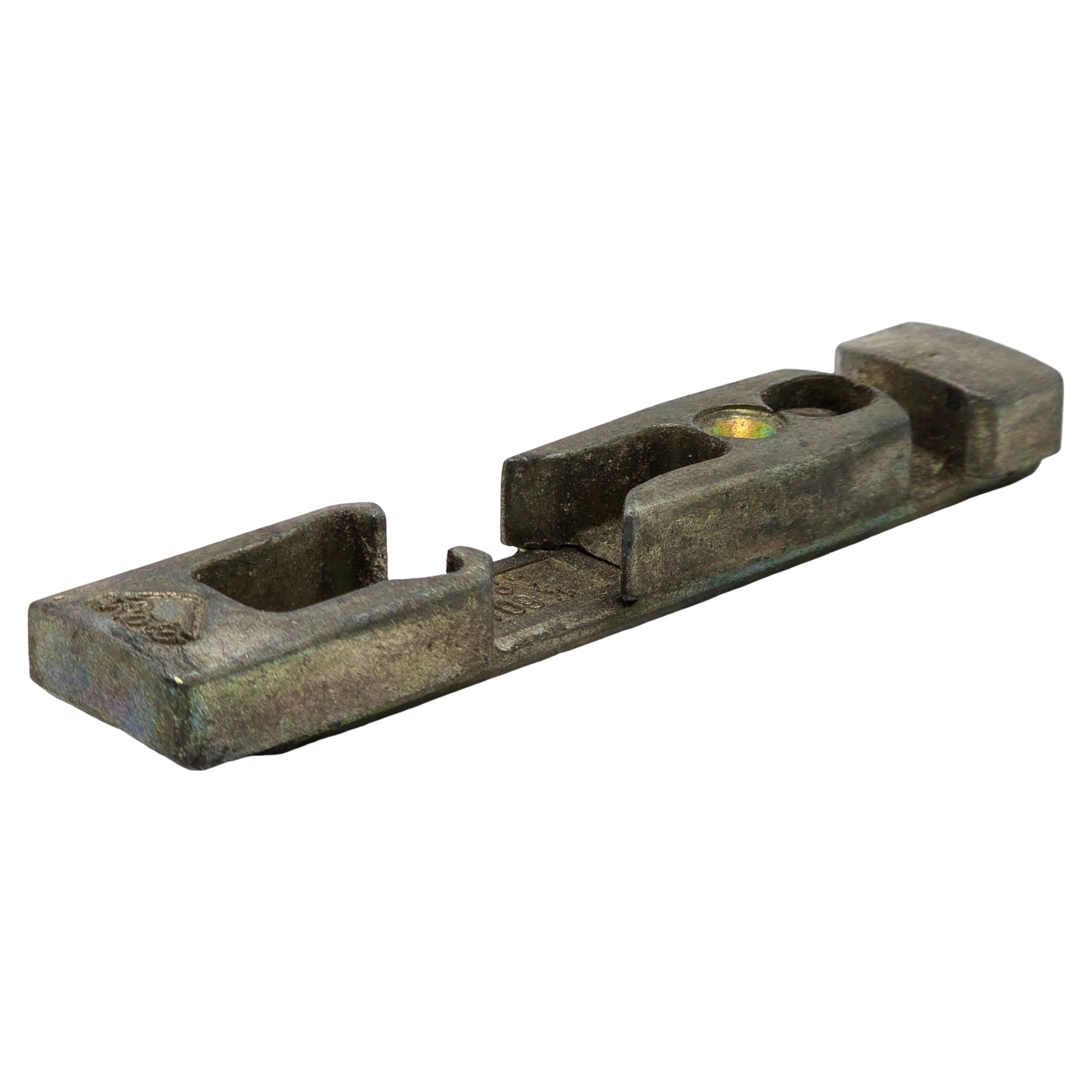 [BA] Roto Kippschließblech, verstellbar K604B828, K604A828, 6482331500, Schraubenschlüssel-Griff, Metallkomponente, Löse-Winkel, Gusseisen, Antikes Werkzeug