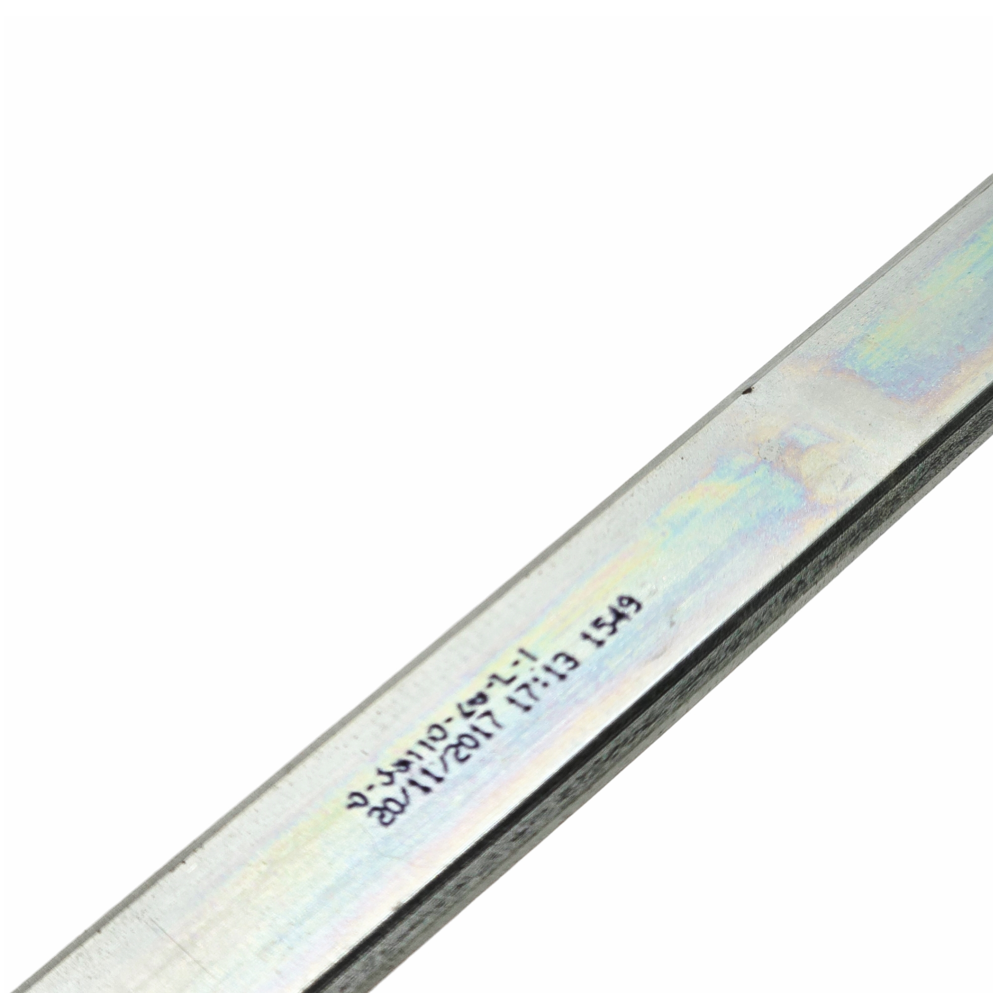 [BA] GU Scherenarm KF 20/9 6-39115-20-L-1 FFB 751 - 1200 mm links, Metallstange, verzinkt, Prägung, Kante, Streifen