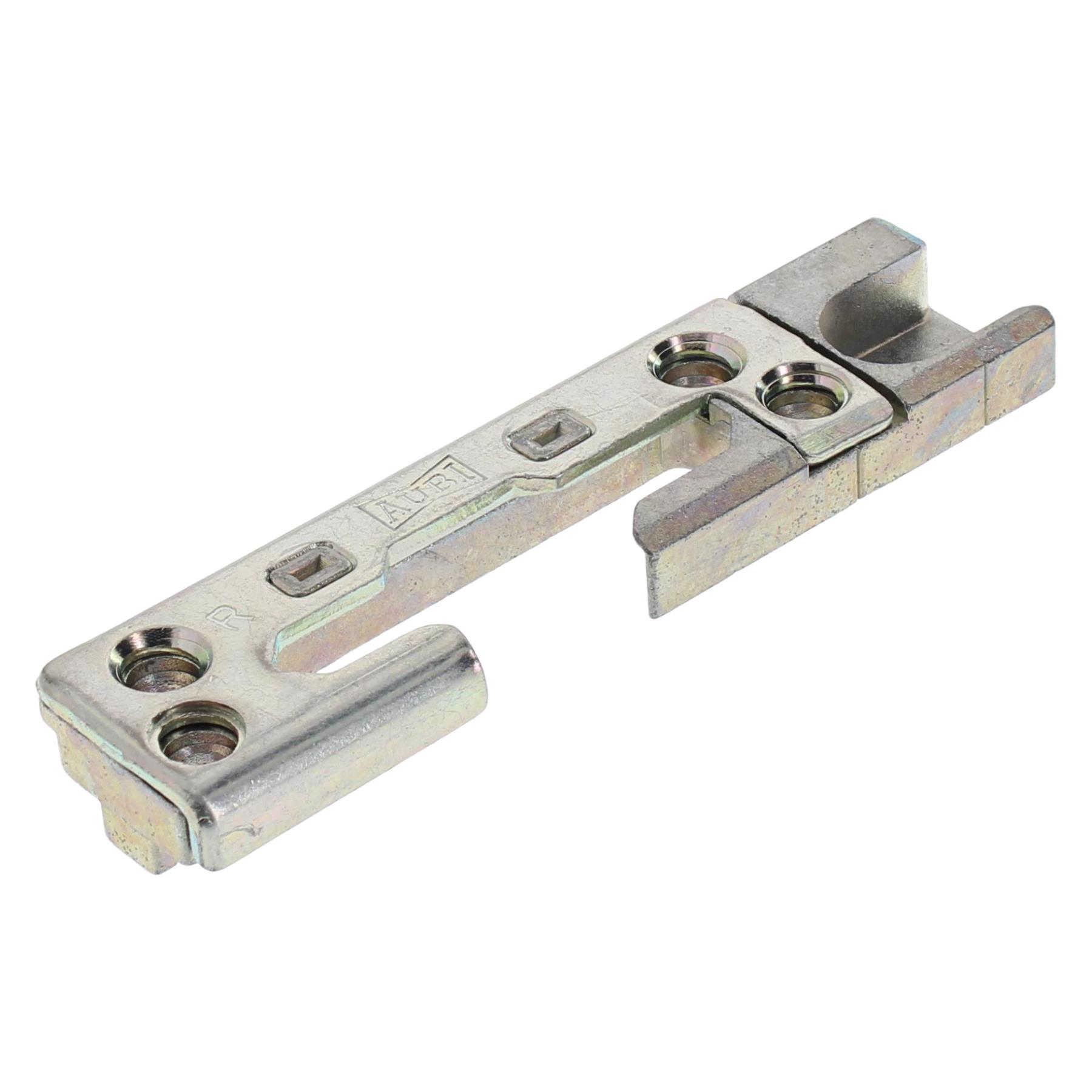 AUBI KT 813 Kippteil rechts TS, metall_bleist?, metallträger, montageplatte, halter, fassung