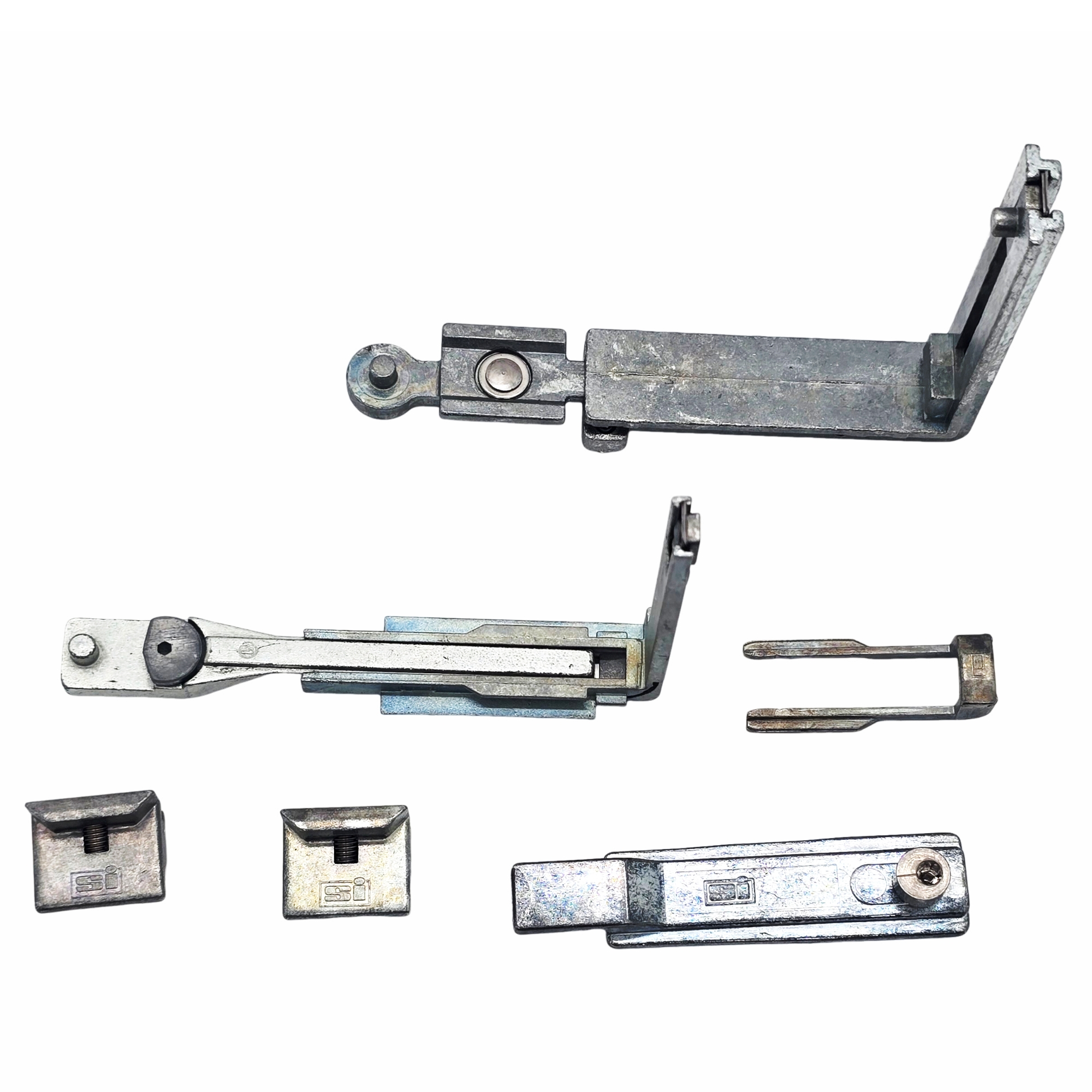[BA] Siegenia Eckumlenkung Satz LM4200-D 352.000.4.004 C1, Mechanismus, Metallteile, Hebel, Schiebeschiene, Kleine Bauteile