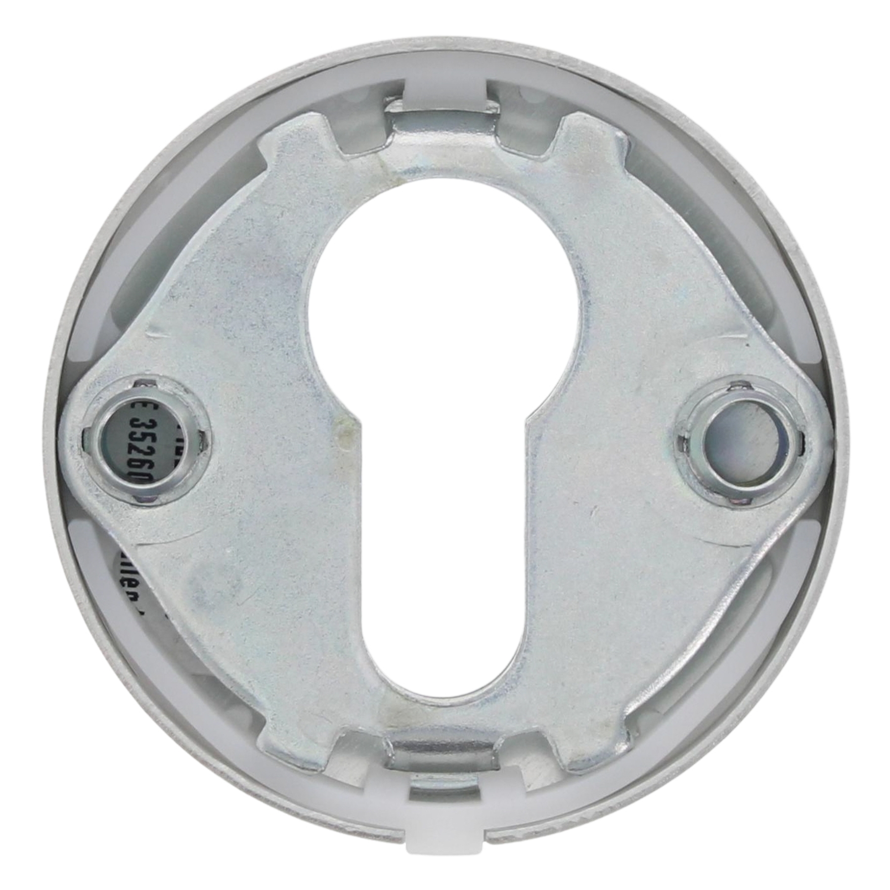 [BA] Hoppe Schlüsselrosette 19S innen PZ F1, kabinenschloss, rosette, edelstahl, metallring, montagekassette