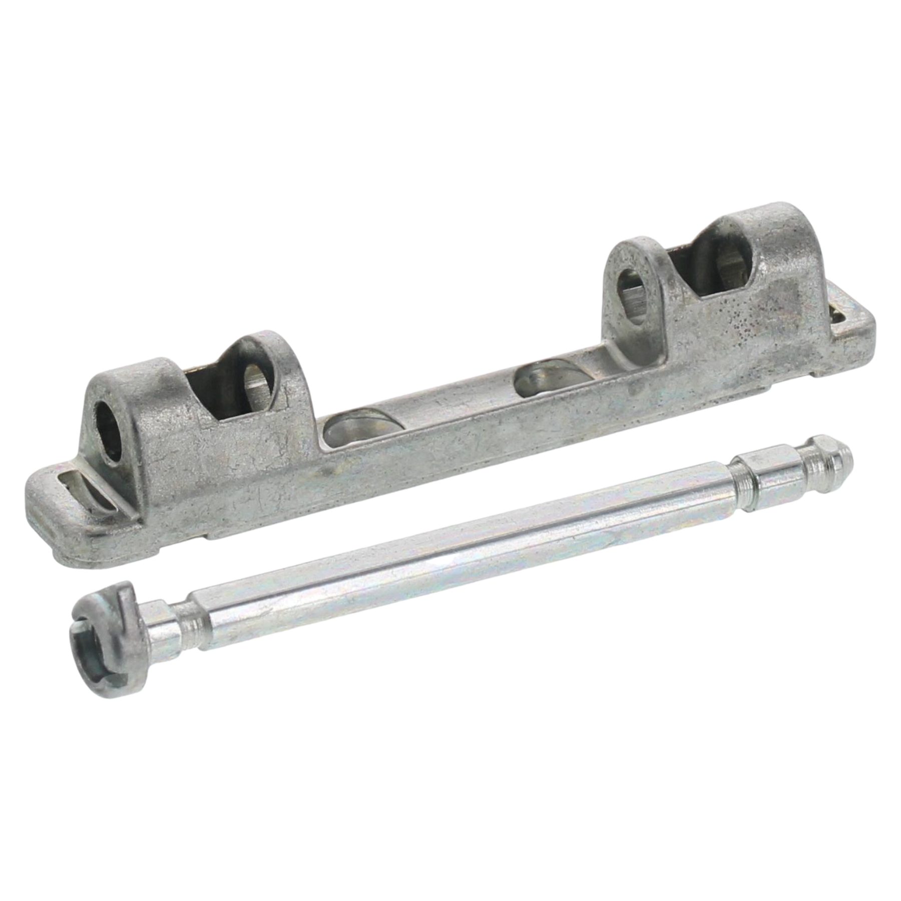GU SCHERENLAGER Silber, Schiene, Montagesystem, Gleitfläche, Metall, Zug-Riegel