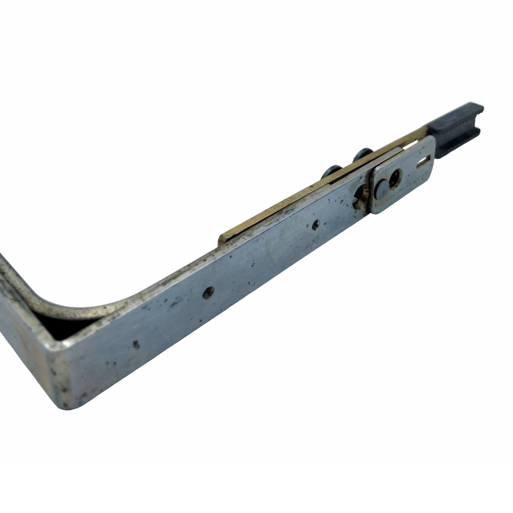 [BA] Fuhr Mittelverschluss 999999H, Schlossfixierung, Metalltram, Führungsschiene, Klemmvorrichtung, Aluminium/Metall