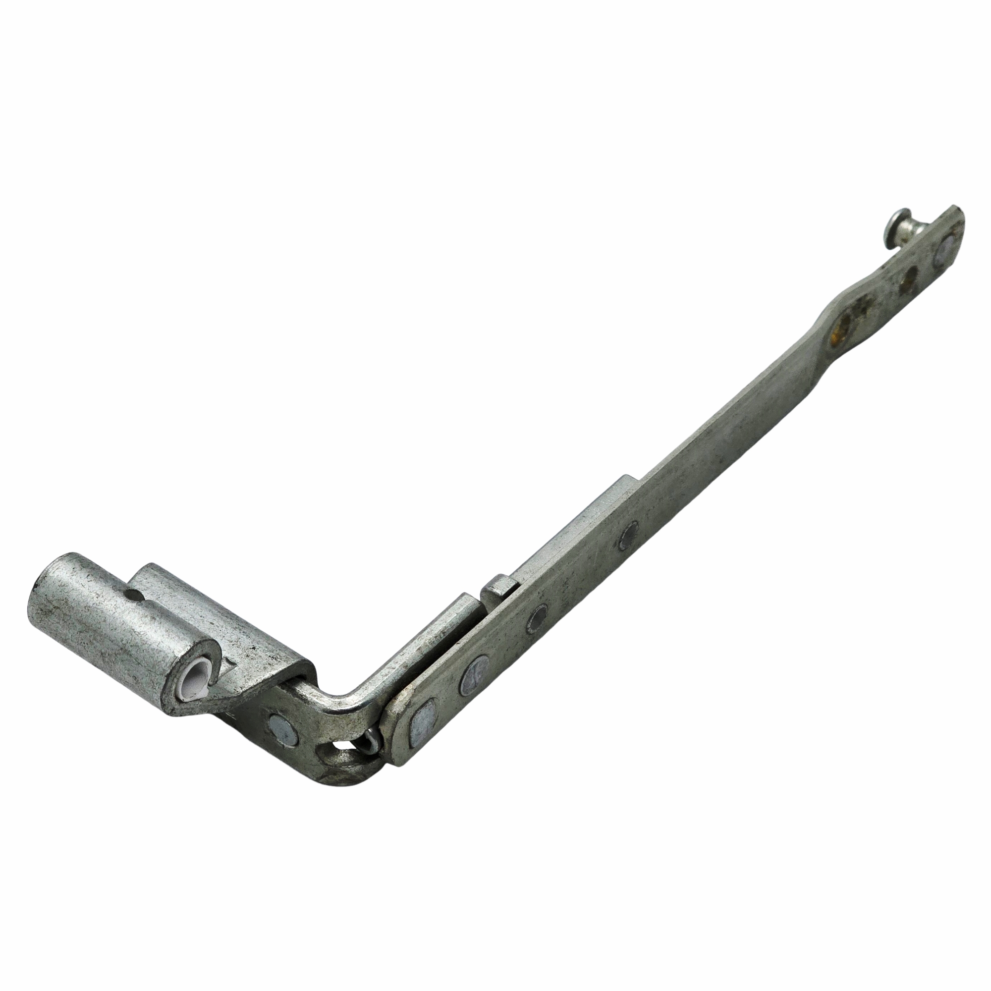 [BA] Axerarm E5 12/18-13 Länge 150 mm rechts, Scharnier, Metallteil, Gehäusehalterung, Konstruktionselement, Bolzenlochschaft