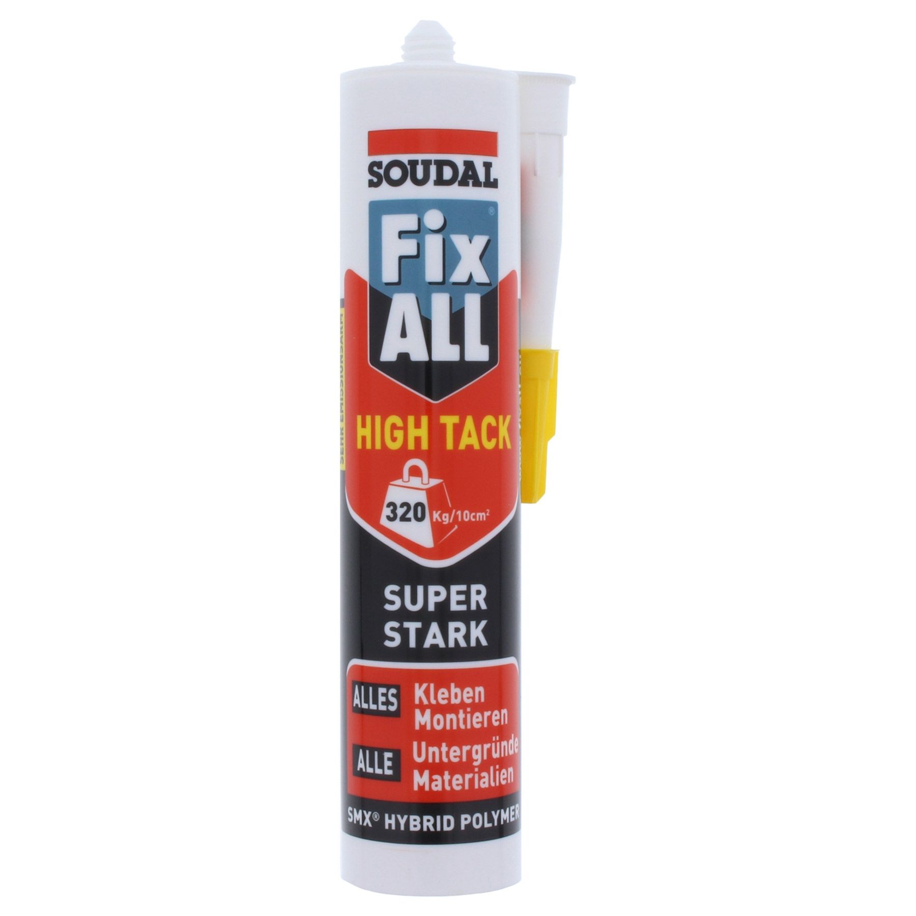 SOUDAL Dicht und Klebstoff Fix ALL HIGH TACK WHITE SUPER STRONG 290 ml HIGH TACK weiss, Flasche, Kosmetik, Sonnenschutz, Flasche, Kosmetik, Sonnenschutz, Flasche, Kosmetik, Sonnenschutz, Flasche, Kosmetik, Sonnenschutz, Flasche, Kosmetik, Sonnenschutz