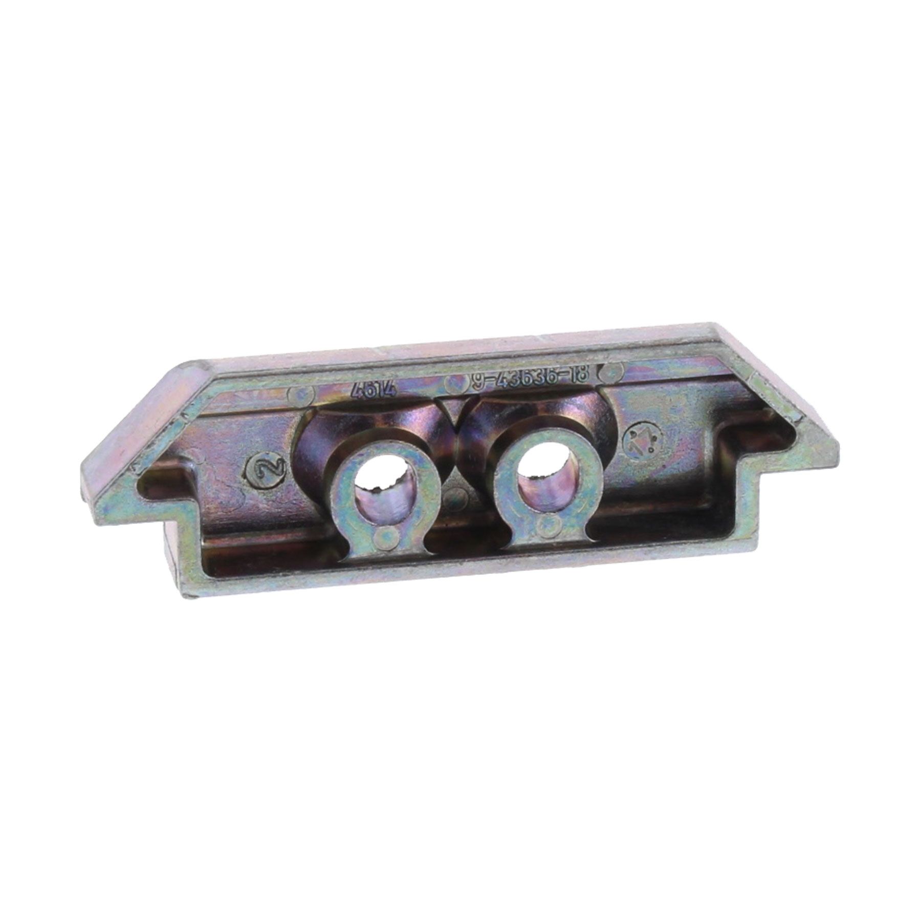 [BA] GU Rastplatte für Eurofalz 9-43636-18-0-1, Schiene, Elektronik-Schiene, Klemmblock, Klemmschutz, Metallschiene