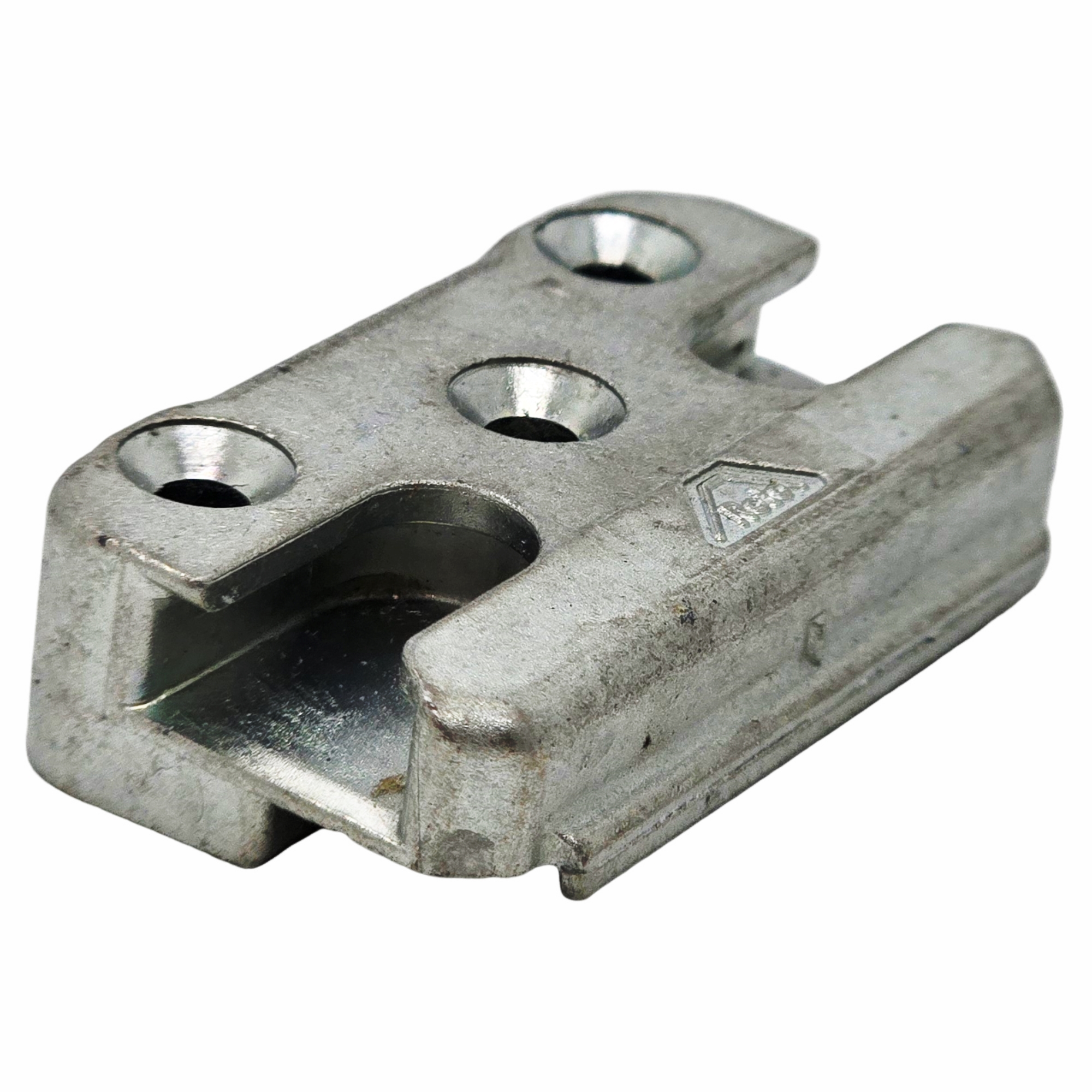 [BA] Sicherheitsschließstück K NR 284  335 886 ROTO NT, Metalhalter, Schraubenklingen, Stahlblock, bearbeitetes Teil, industrielles Hardware